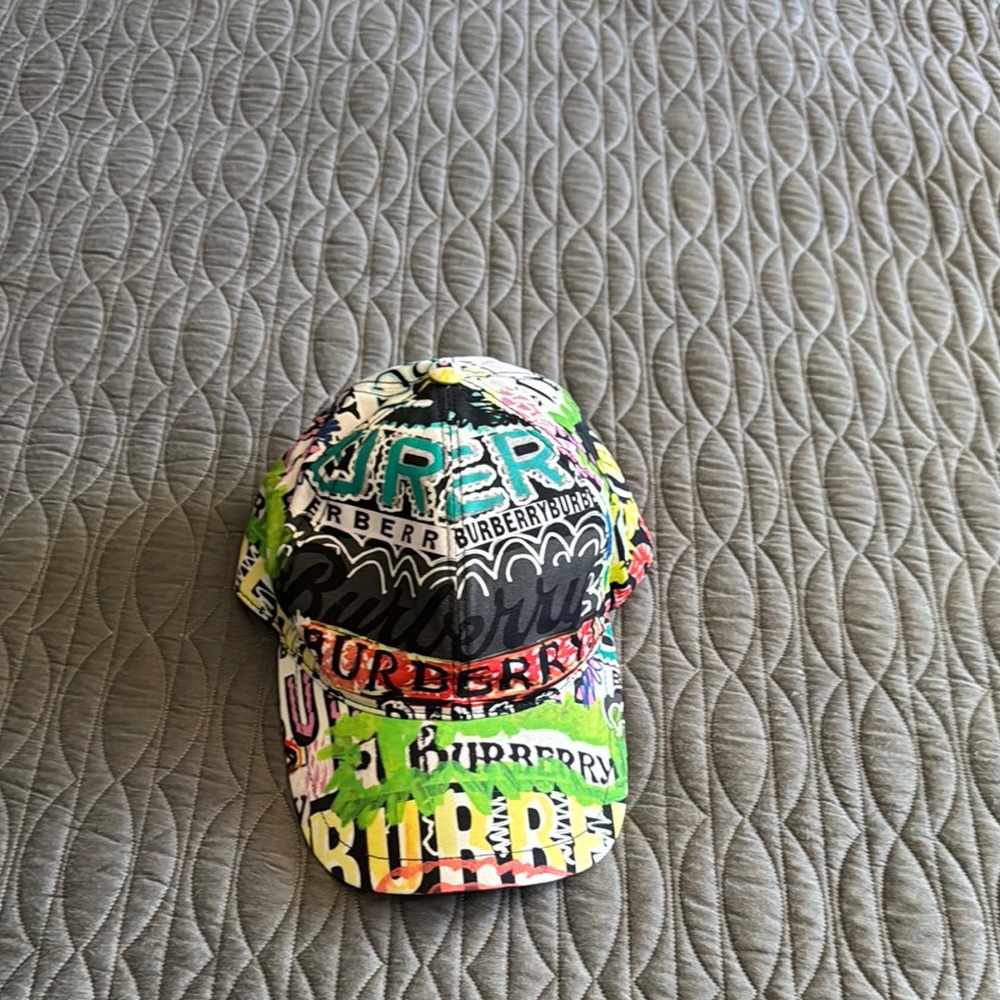 Burberry Colorful Logo Baseball Cap